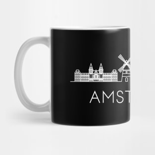 Amsterdam Skyline Mug